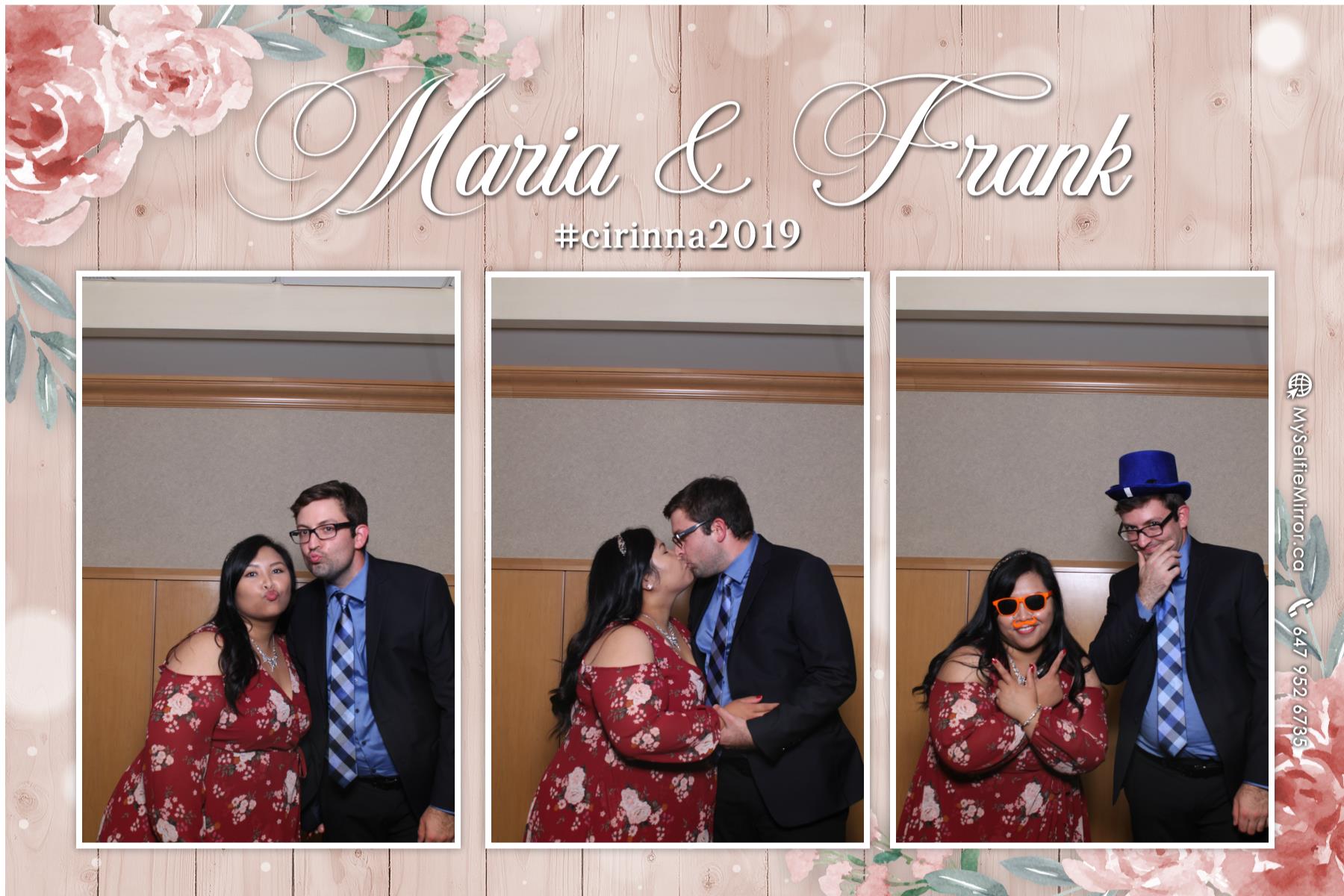 Wedding of Frank and Maria  | View more photos from the event at gallery.myselfiemirror.ca/u/romanmyselfiemirrorca/Wedding-of-Frank-and-Maria